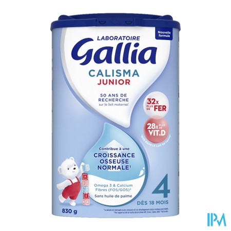 vignette GALLIA CALISMA JUNIOR LAIT PDR830G