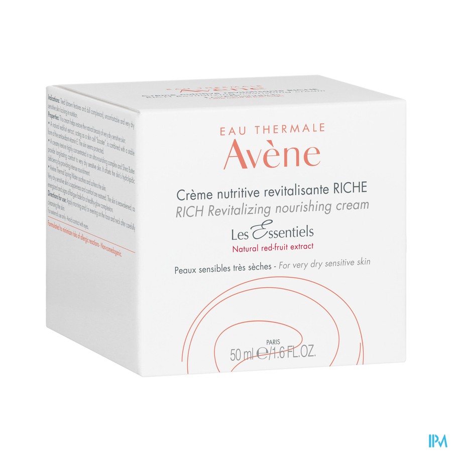 vignette AVENE NUTR REV RICHE 50ML