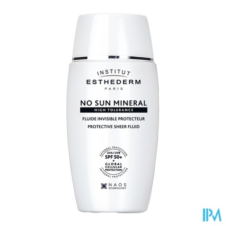 produit ESTHEDERM NO SUN MINERAL SPF50+ FL 40ML
