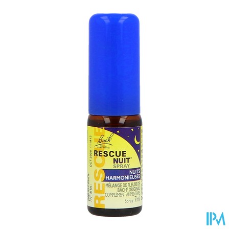 vignette RESCUE BACH ORIGINAL NUIT SPR 7ML