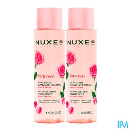 vignette NUXE VERY ROSE EAU MICEL 400MLX2