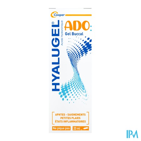 produit HYALUGEL ADO GEL BUCCAL TUB 20ML