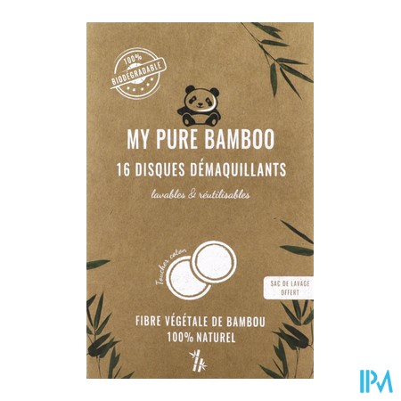vignette MY PURE BAMBOO DISQUES DEMAQUILLANTS