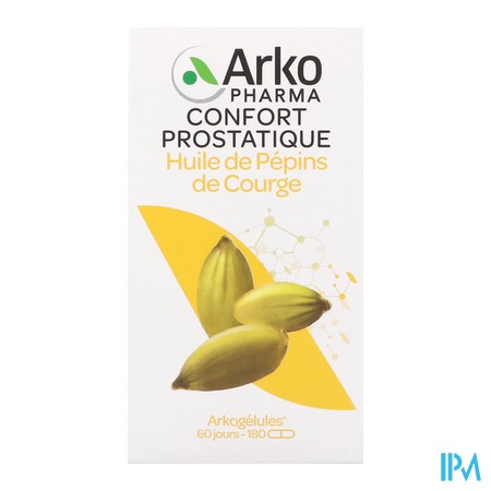produit ARKOG HUILE PEP COURGE BIO CAPS 180