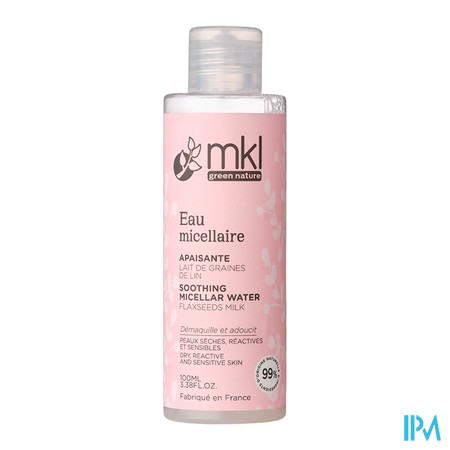 vignette MKL EAU MICELLAIRE APAISANTE BIO 100ML