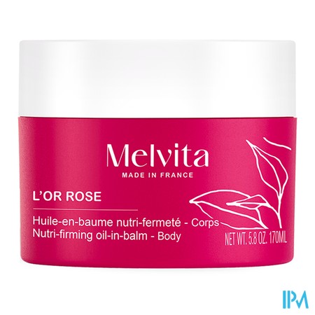vignette MELVITA HLE-EN-BAUME FERMET OR ROSE 170ML