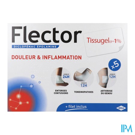 vignette FLECTORTISSUGELEP 1% EMPLATRE 5