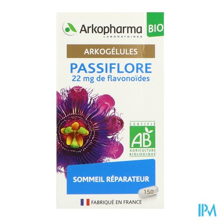 vignette ARKOGELULES PASSIFLORE BIO GELU150
