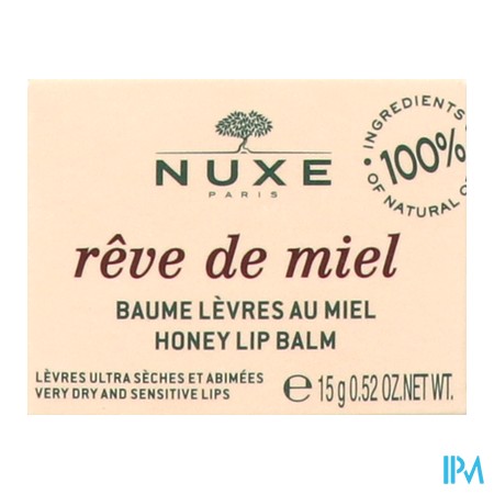 vignette NUXE BAUME LEVRE REVE MIEL 15G