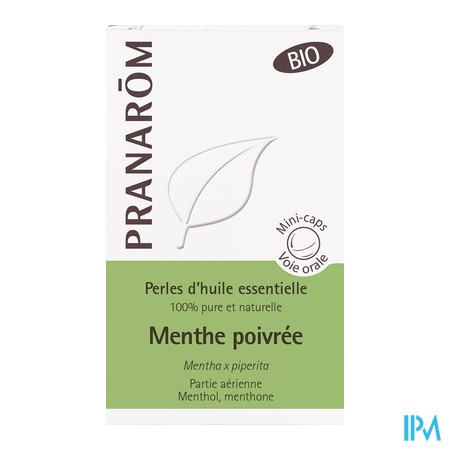 produit PRANAROM PERLE MENTHE POIVRE BIO60