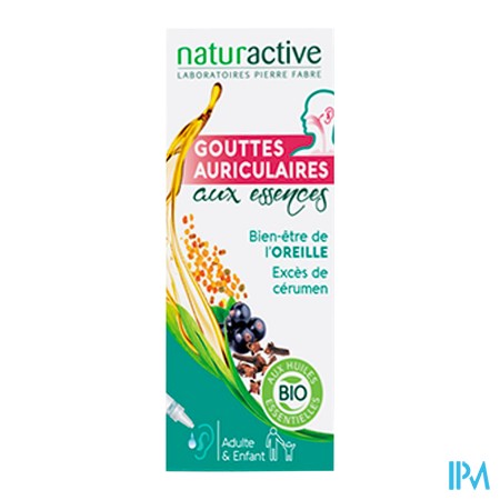 vignette NATURACTIV GOUTTES AURI AUX ESS 10ML