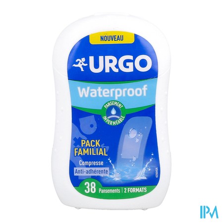 vignette URGO PANS WATERPROOF BTE38