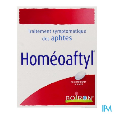 produit BOIRON HOMEOAFTYL CPR SUCER 60