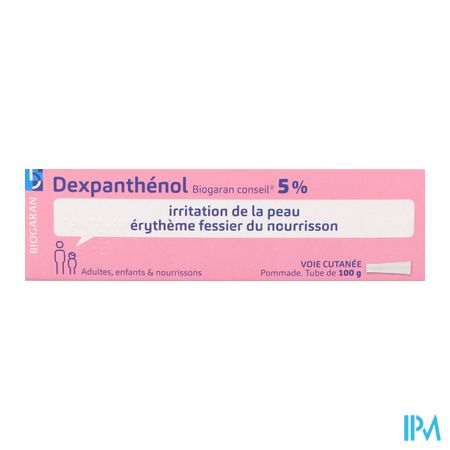 vignette DEXPANTHENOL 5% BIOG POM TUB 100G