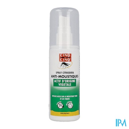 vignette CINQ/CINQ CITRIODORA SPR 100ML
