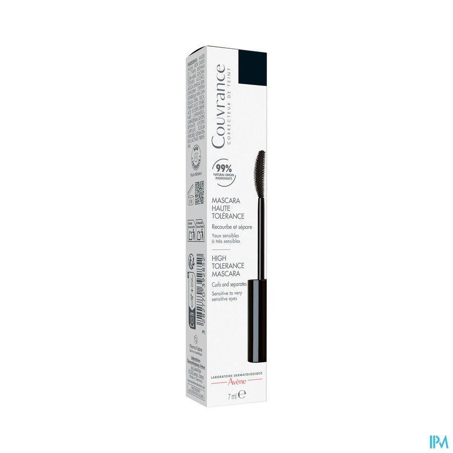 vignette AVENE MASCARA NOIR HAUTE TOLERANCE 7ML