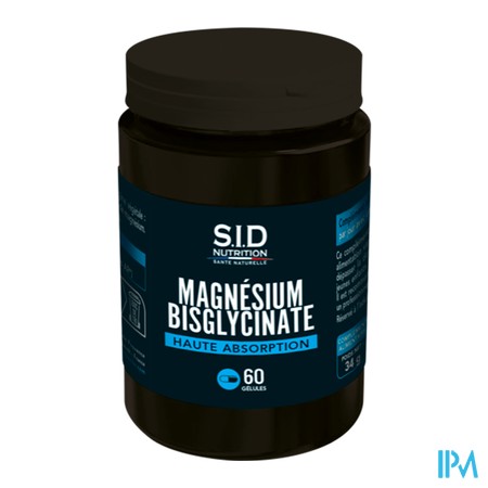 produit SIDN BISGLYCINATE DE MAGNESIUM 60 GELULES