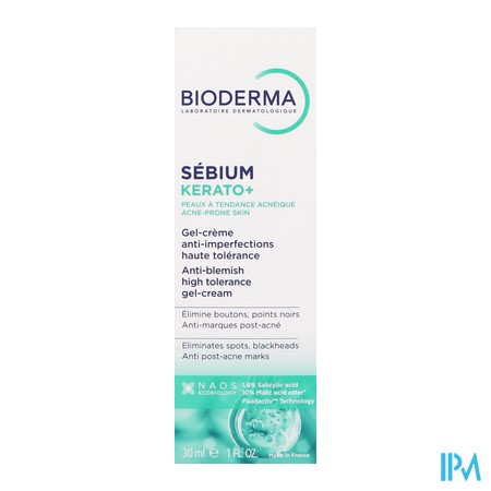 vignette SEBIUM KERATO+ 30ML