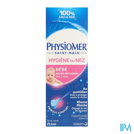 produit PHYSIOMER SOL MICR NOURR 115ML