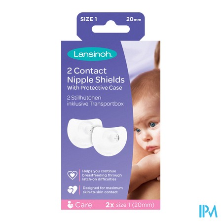 vignette LANSINOH BOUT SEIN T1+ETUI PROT 2