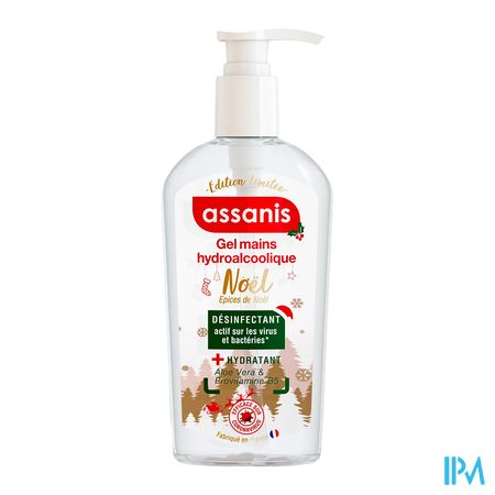 vignette ASSANIS A/BACT MAIN NOEL 250ML