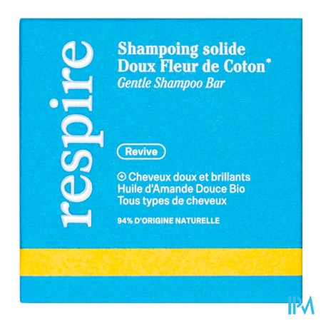 vignette RESPIRE SH SOLIDE FLEUR COTON 75G