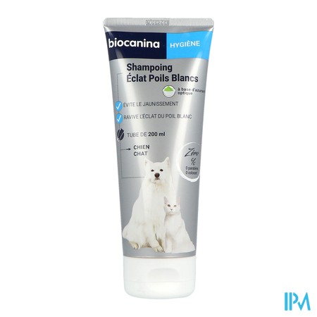vignette BIOCANINA SH ECLAT POIL BLC 200ML