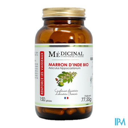 vignette MEDICINAL MARRON D'INDE BIO GEL150