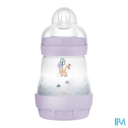 vignette MAM BIB EASY START A-CO T1 160ML LILAS
