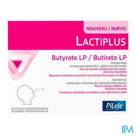 produit PILEJE LACTIPLUS BUTYRATE LP 30 SACHETS