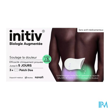produit INITIV PATCH DOS SOULAGE LA DOULEUR 3
