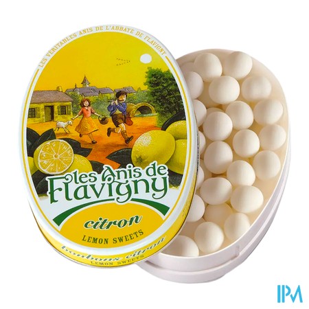 vignette LES ANIS DE FLAVIGNY BTE OVALE 50G CITRON