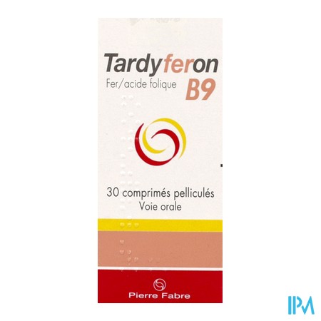 vignette TARDYFERON B9 CPR 30