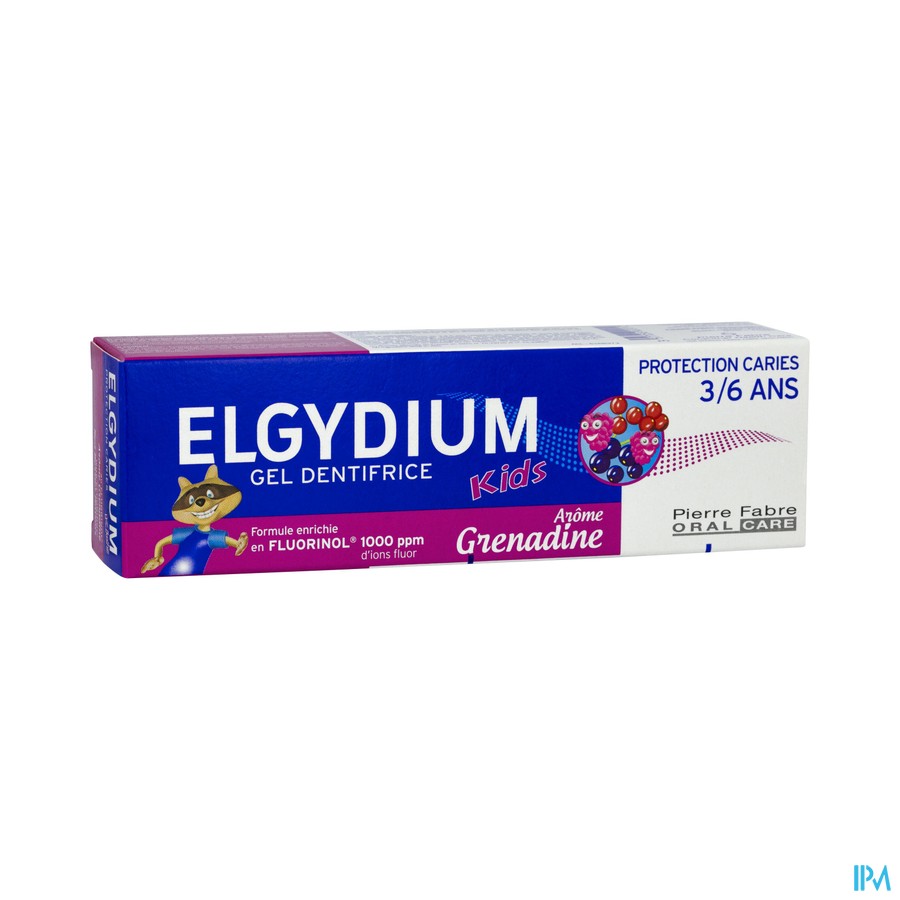 vignette ELGYDIUM ENF PROT C GRENADINE TBE50ML