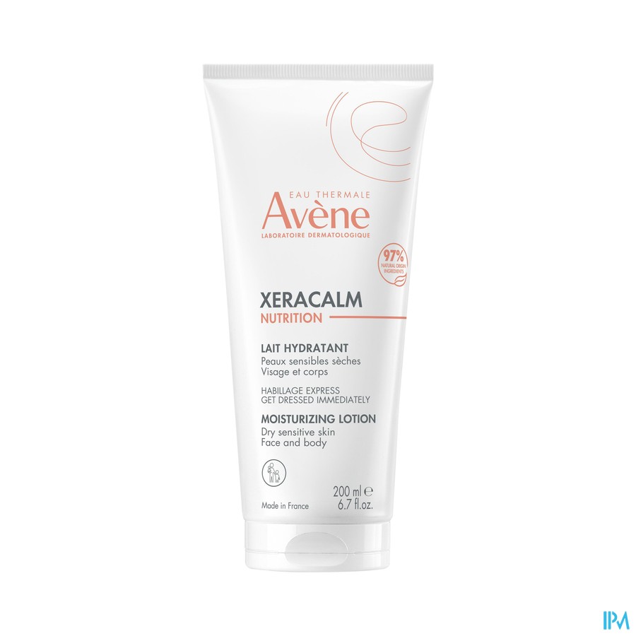 produit AVENE XERACALM NUTRITION LAIT HYD 200ML
