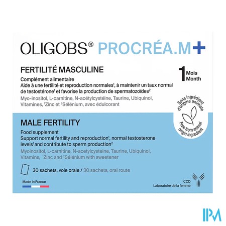 vignette OLIGOBS PROCREA M+ SACHET 30