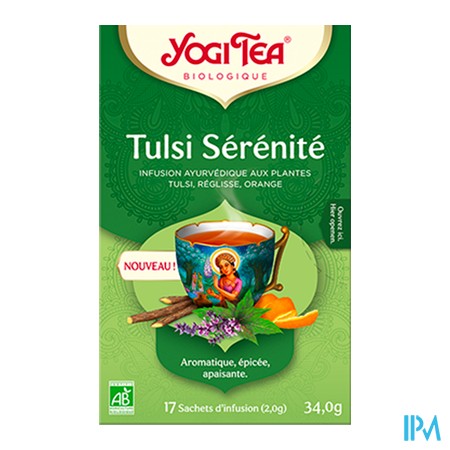 vignette YOGI TEA TULSI SERENITE 34G