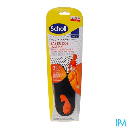 vignette SCHOLL SEMELLE ANTI-DOULEUR BAS DU DOS T2