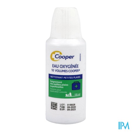 produit EAU OXYGENEE 10V COOPER 125ML