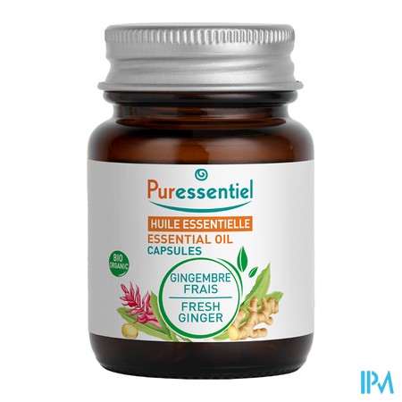 vignette PURESSENTIEL GINGEMBRE CAPS 60