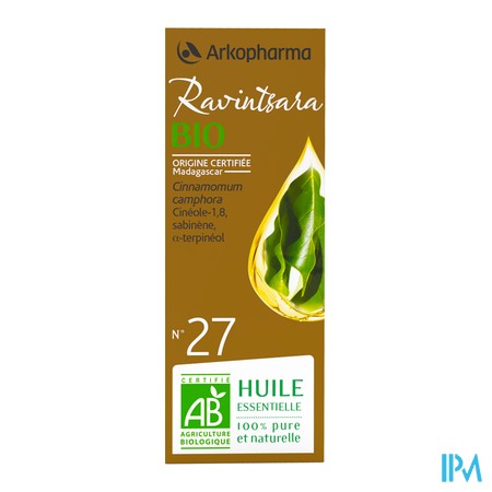 vignette ARKOESS RAVINTSARA BIO N°27 HE 5ML