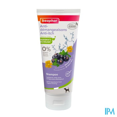 vignette BEAPHAR SH A/DEMANGAISON BIO 200ML