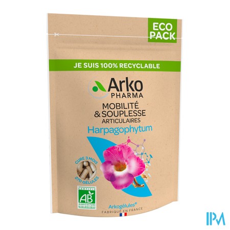 produit ARKOGELULES HARPAGOPHYTUM BIO GEL270