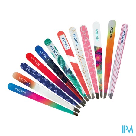 produit INNOXA PINCE EPILER MORS BIAI 9,6CM MOTIF