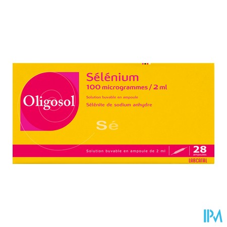 vignette OLIGOSOL SELENIUM AMP 2ML 28
