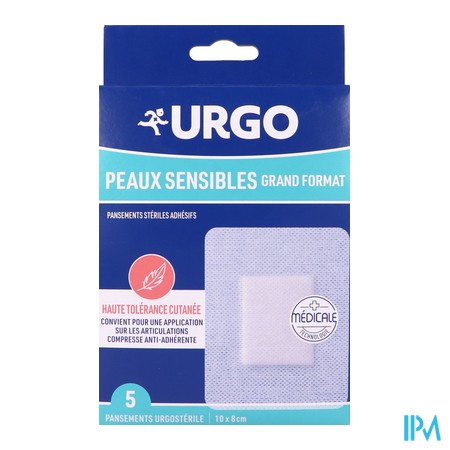 vignette URGO PEAUX SENSIBLE GRD FORMAT X5