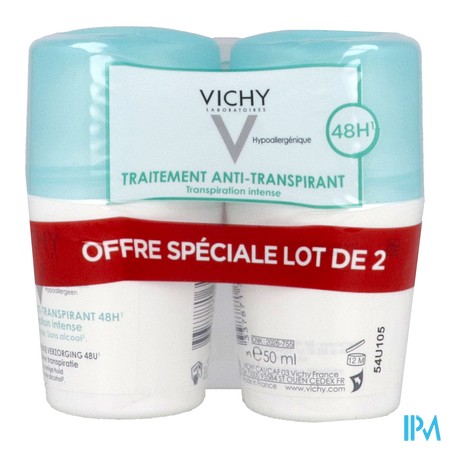 vignette VICHY DEOD A/TRANS BILLE 50MLX2