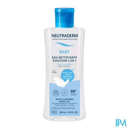 vignette NEUTRADERM BABY NET DOUC EAU 3EN1 200ML