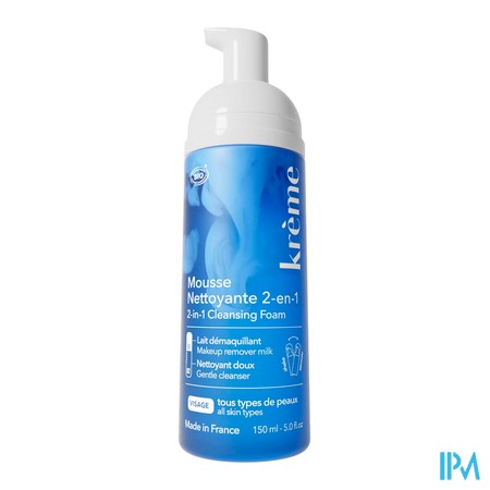 vignette KREME MOUSSE NETTOYANTE 2EN1 150ML