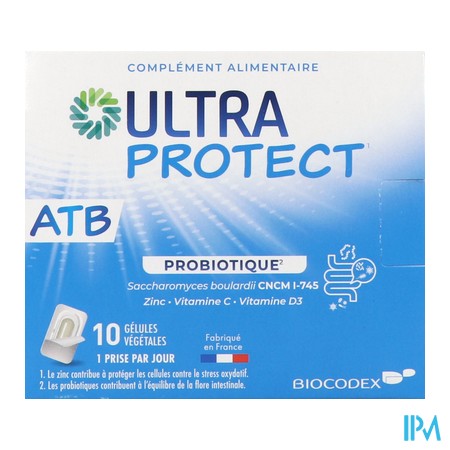 vignette ULTRA PROTECT ATB GELULE 10